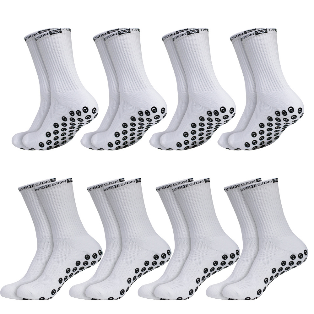 Badminton Grip - 8 paia di calze antiscivolo da