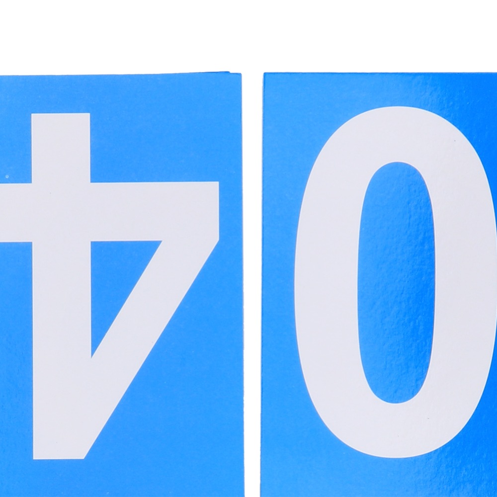 Scoreboard Digital - Tabellone segnapunti a 4 cifre blu,