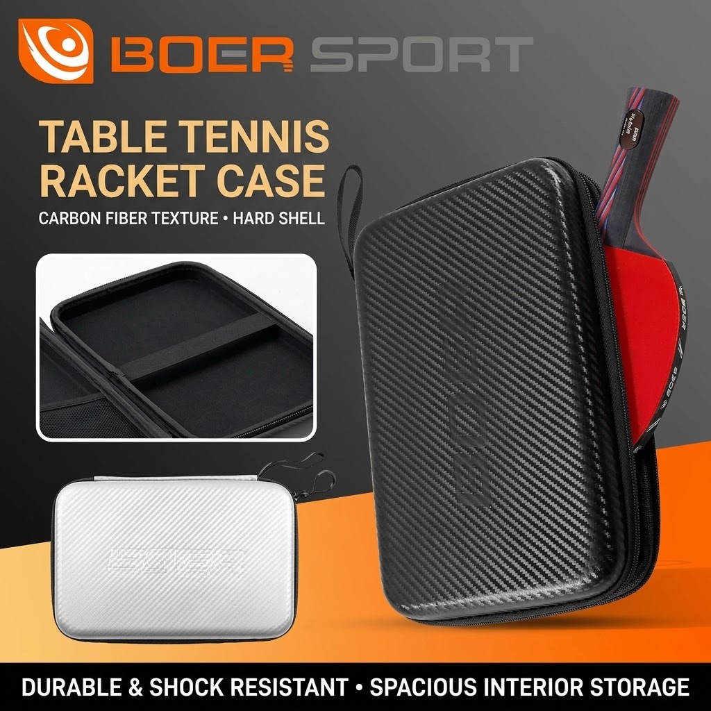 Badminton Bag - Borsa per Racchette da Ping Pong